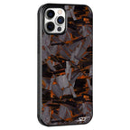 Kies-Motorsports Simply Carbon Fiber Classic Lava Forged iPhone Case Orange Lava Forged / iPhone 12 Pro Max