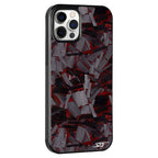Kies-Motorsports Simply Carbon Fiber Classic Lava Forged iPhone Case Red Lava Forged / iPhone 12 Pro Max