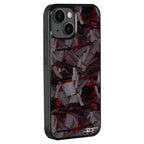 Kies-Motorsports Simply Carbon Fiber Classic Lava Forged iPhone Case Red Lava Forged / iPhone 15 Plus