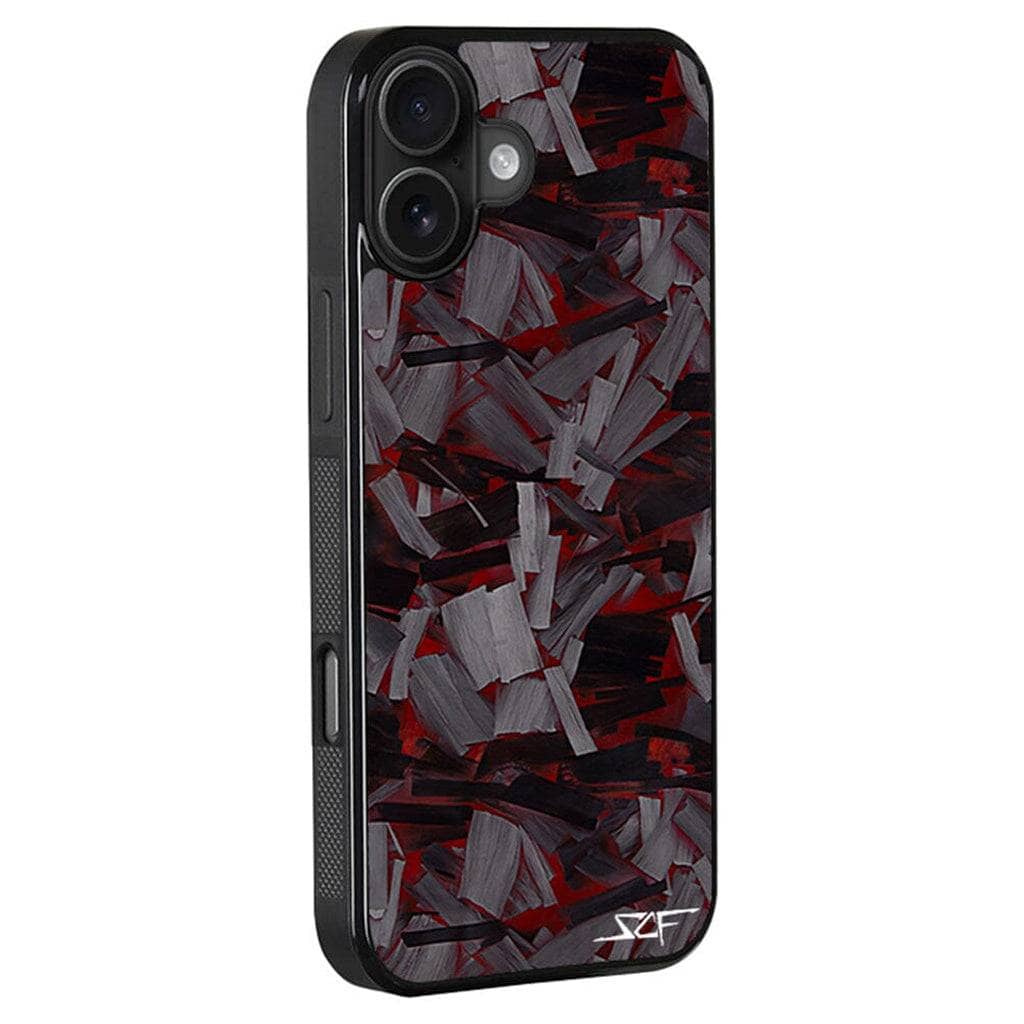 Kies-Motorsports Simply Carbon Fiber Classic Lava Forged iPhone Case Red Lava Forged / iPhone 17