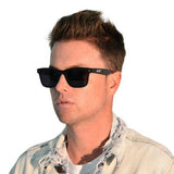 Kies-Motorsports Simply Carbon Fiber ●CLASSIC● Real Carbon Fiber Sunglasses (Polarized Lens | Acetate