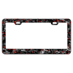 Kies-Motorsports Simply Carbon Fiber Flake Forged Carbon Fiber License Plate Frame