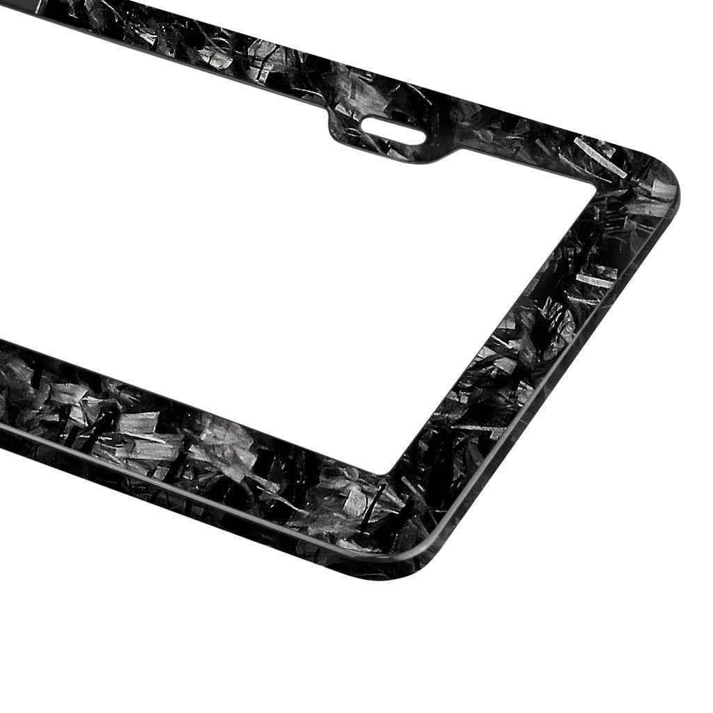 Kies-Motorsports Simply Carbon Fiber Forged Carbon Fiber License Plate Frame