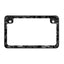Kies-Motorsports Simply Carbon Fiber Forged Carbon Fiber Motorcycle License Plate Frame