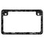 Kies-Motorsports Simply Carbon Fiber Forged Carbon Fiber Motorcycle License Plate Frame