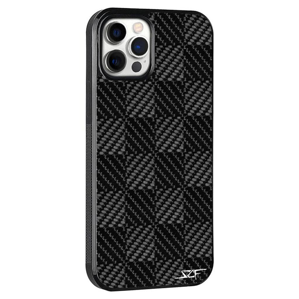 Kies-Motorsports Simply Carbon Fiber iPhone | 3D Carbon Fiber Case | CLASSIC Series iPhone 12 Pro Max