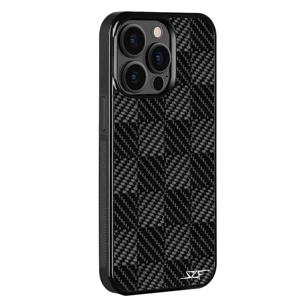 Kies-Motorsports Simply Carbon Fiber iPhone | 3D Carbon Fiber Case | CLASSIC Series iPhone 15 Pro Max
