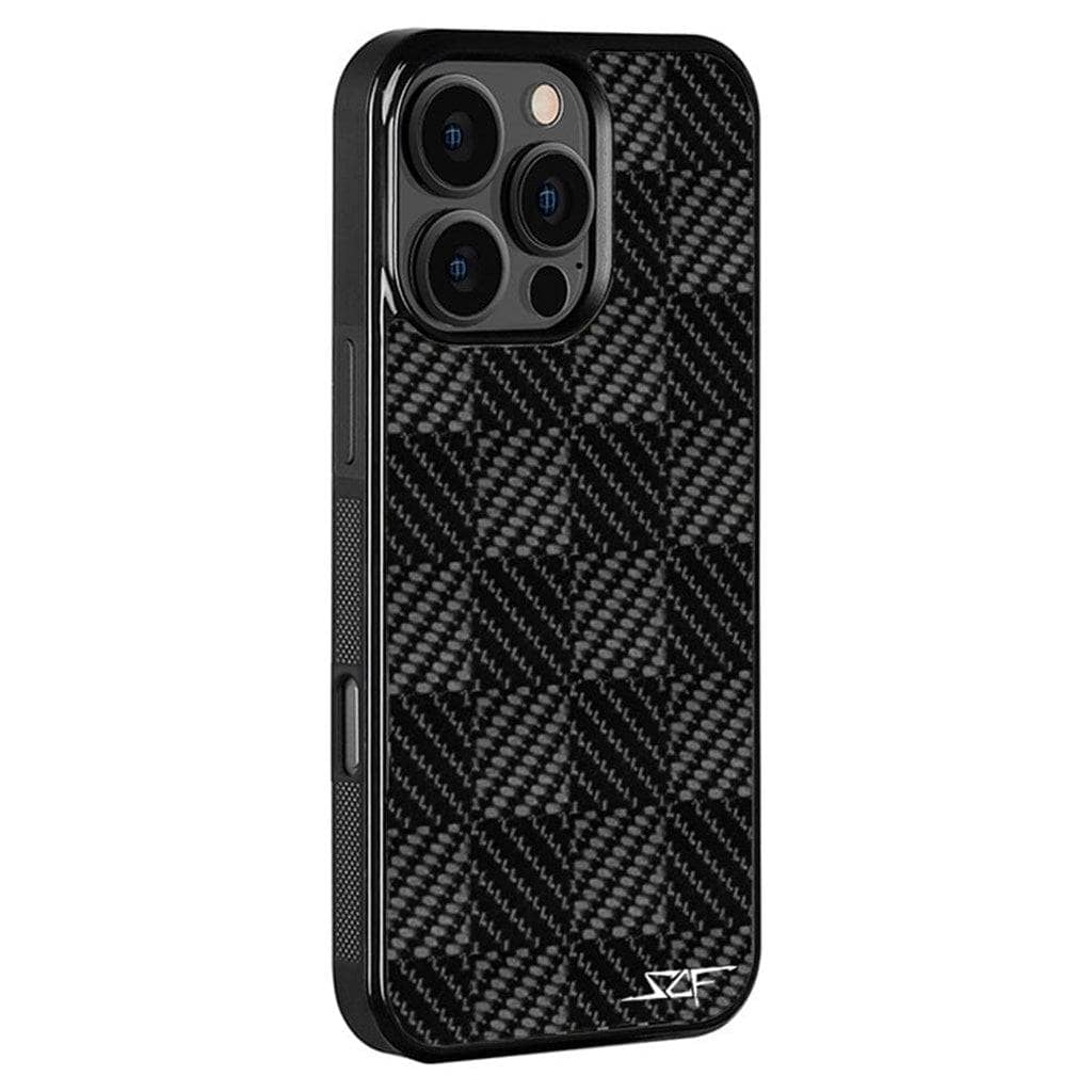 Kies-Motorsports Simply Carbon Fiber iPhone | 3D Carbon Fiber Case | CLASSIC Series iPhone 16 Pro Max