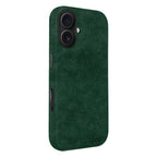 Kies-Motorsports Simply Carbon Fiber iPhone | Alcantara Case | GHOST Series Green Alcantara / iPhone 17