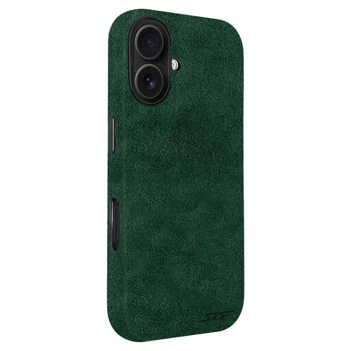 Kies-Motorsports Simply Carbon Fiber iPhone | Alcantara Case | GHOST Series Green Alcantara / iPhone 17