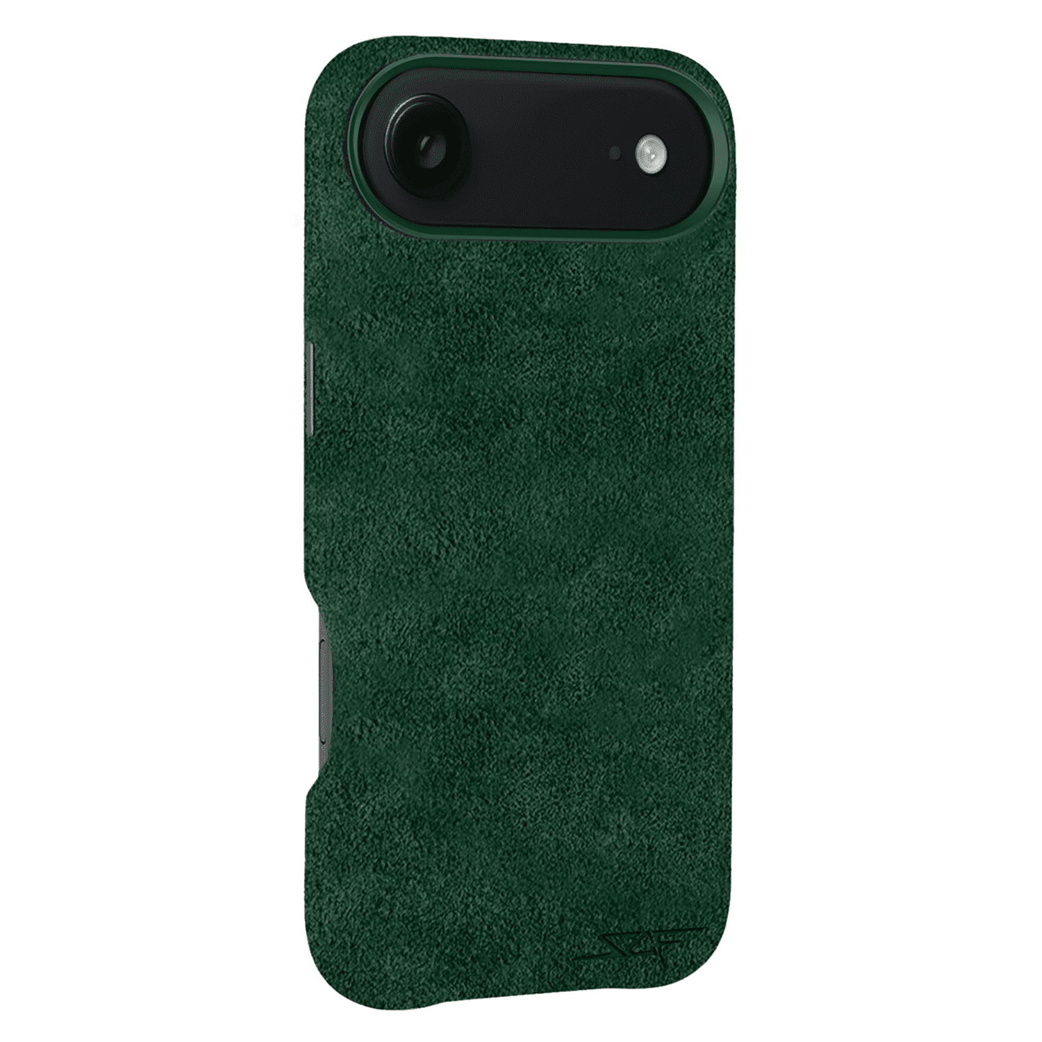 Kies-Motorsports Simply Carbon Fiber iPhone | Alcantara Case | GHOST Series Green Alcantara / iPhone 17 Air