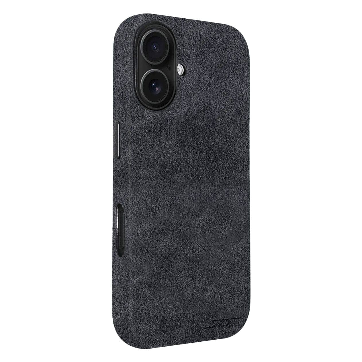 Kies-Motorsports Simply Carbon Fiber iPhone | Alcantara Case | GHOST Series Grey Alcantara / iPhone 17