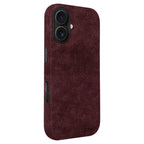 Kies-Motorsports Simply Carbon Fiber iPhone | Alcantara Case | GHOST Series Red Alcantara / iPhone 17