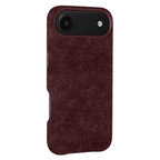 Kies-Motorsports Simply Carbon Fiber iPhone | Alcantara Case | GHOST Series Red Alcantara / iPhone 17 Air