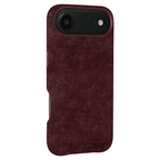 Kies-Motorsports Simply Carbon Fiber iPhone | Alcantara Case | GHOST Series Red Alcantara / iPhone 17 Air