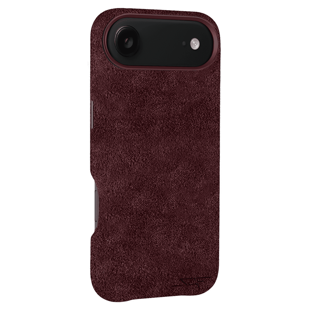 Kies-Motorsports Simply Carbon Fiber iPhone | Alcantara Case | GHOST Series Red Alcantara / iPhone 17 Air