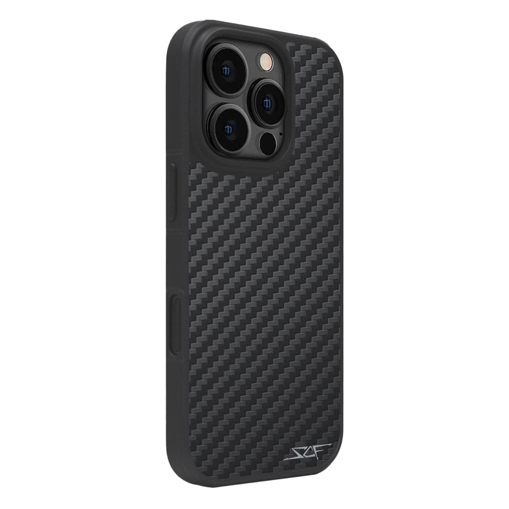 Kies-Motorsports Simply Carbon Fiber iPhone | Aramid Fiber Case | ARMOR Series 1500D Aramid Fiber / iPhone 16 Pro Max
