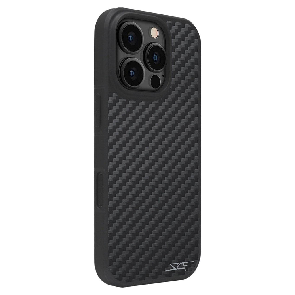 Kies-Motorsports Simply Carbon Fiber iPhone | Aramid Fiber Case | ARMOR Series 1500D Aramid Fiber / iPhone 16 Pro Max