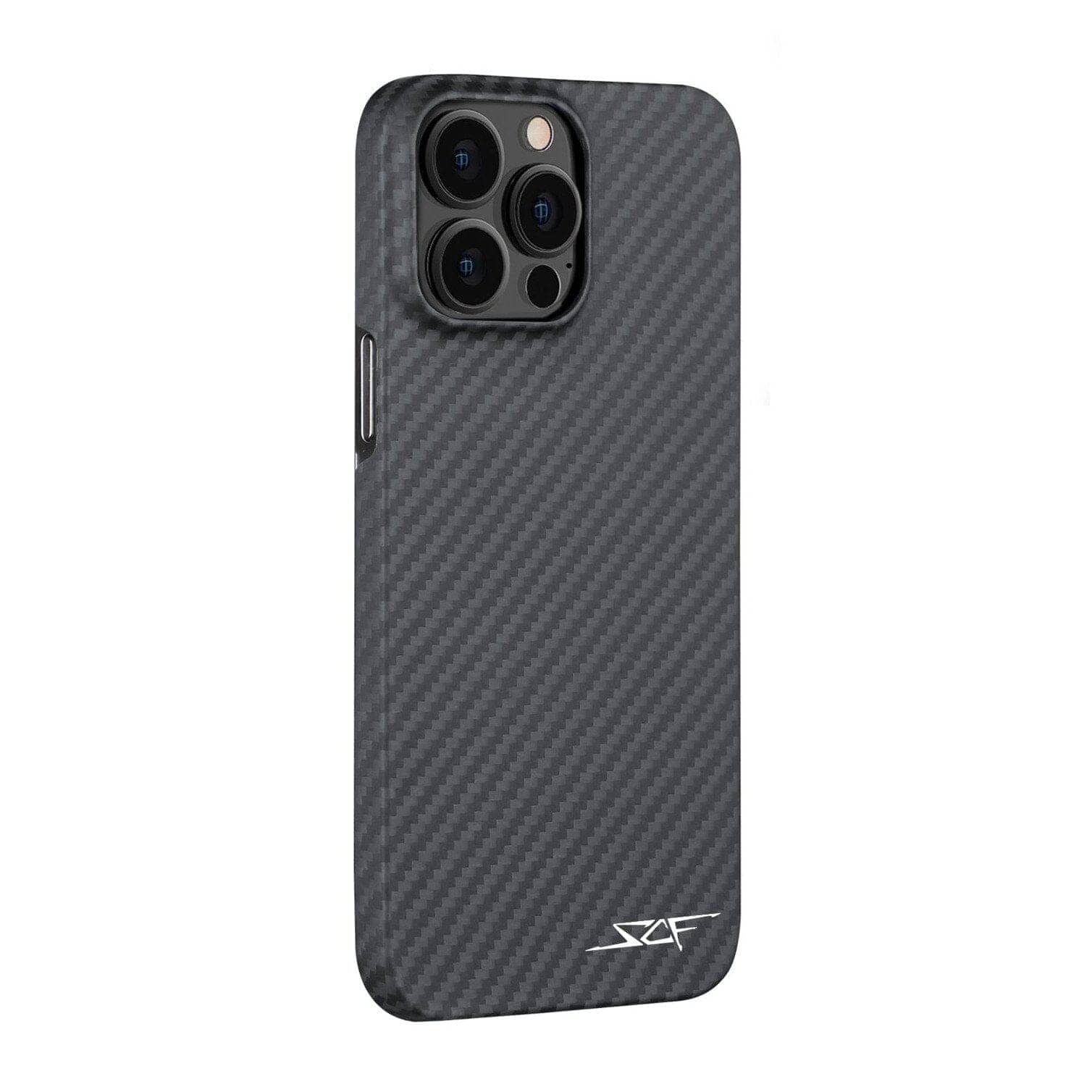 Kies-Motorsports Simply Carbon Fiber iPhone | Aramid Fiber Case | GHOST Series 1500D Aramid Fiber / iPhone 15 Pro Max