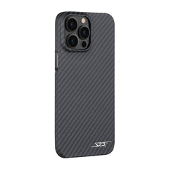 Kies-Motorsports Simply Carbon Fiber iPhone | Aramid Fiber Case | GHOST Series 1500D Aramid Fiber / iPhone 15 Pro Max