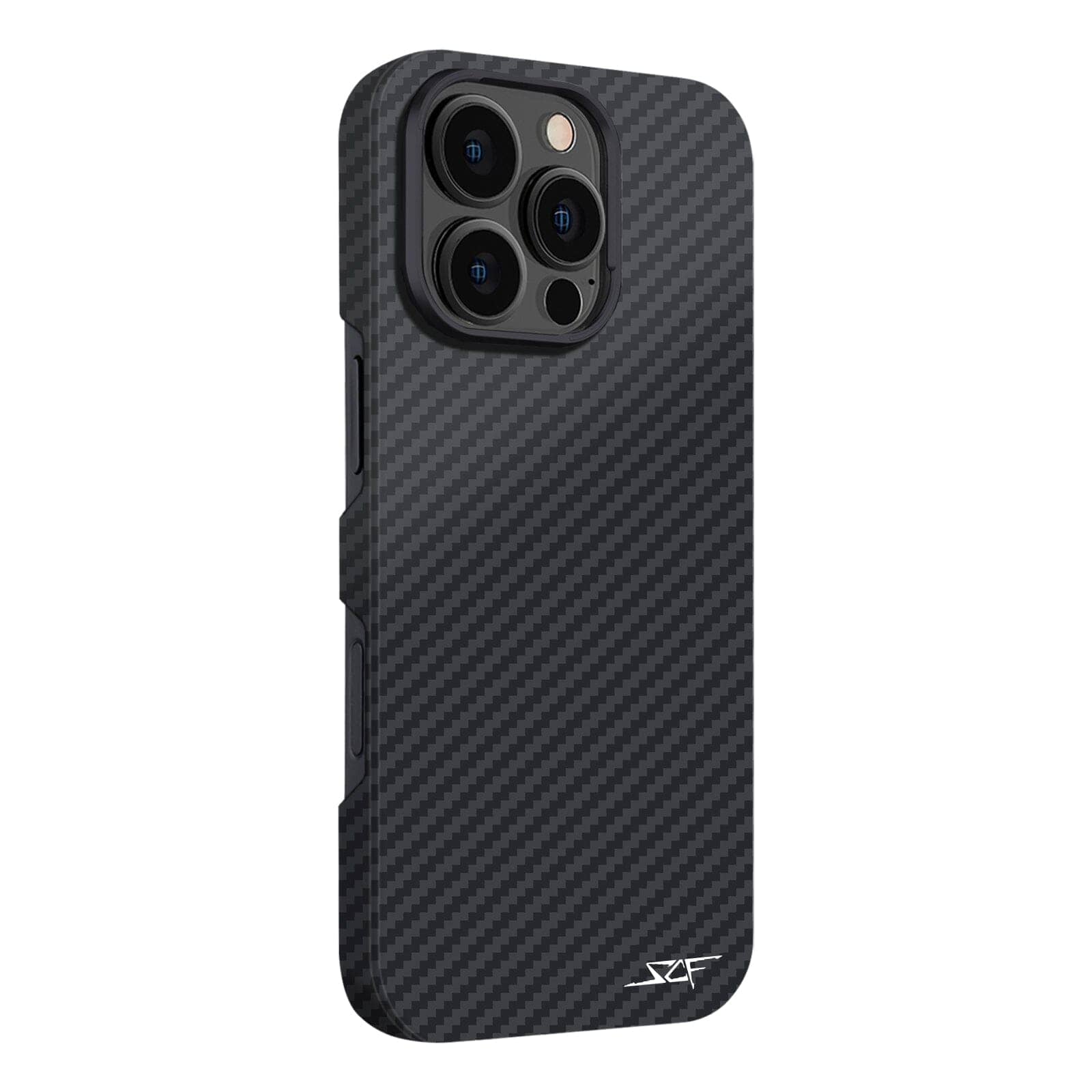 Kies-Motorsports Simply Carbon Fiber iPhone | Aramid Fiber Case | GHOST Series 1500D Aramid Fiber / iPhone 16 Pro Max