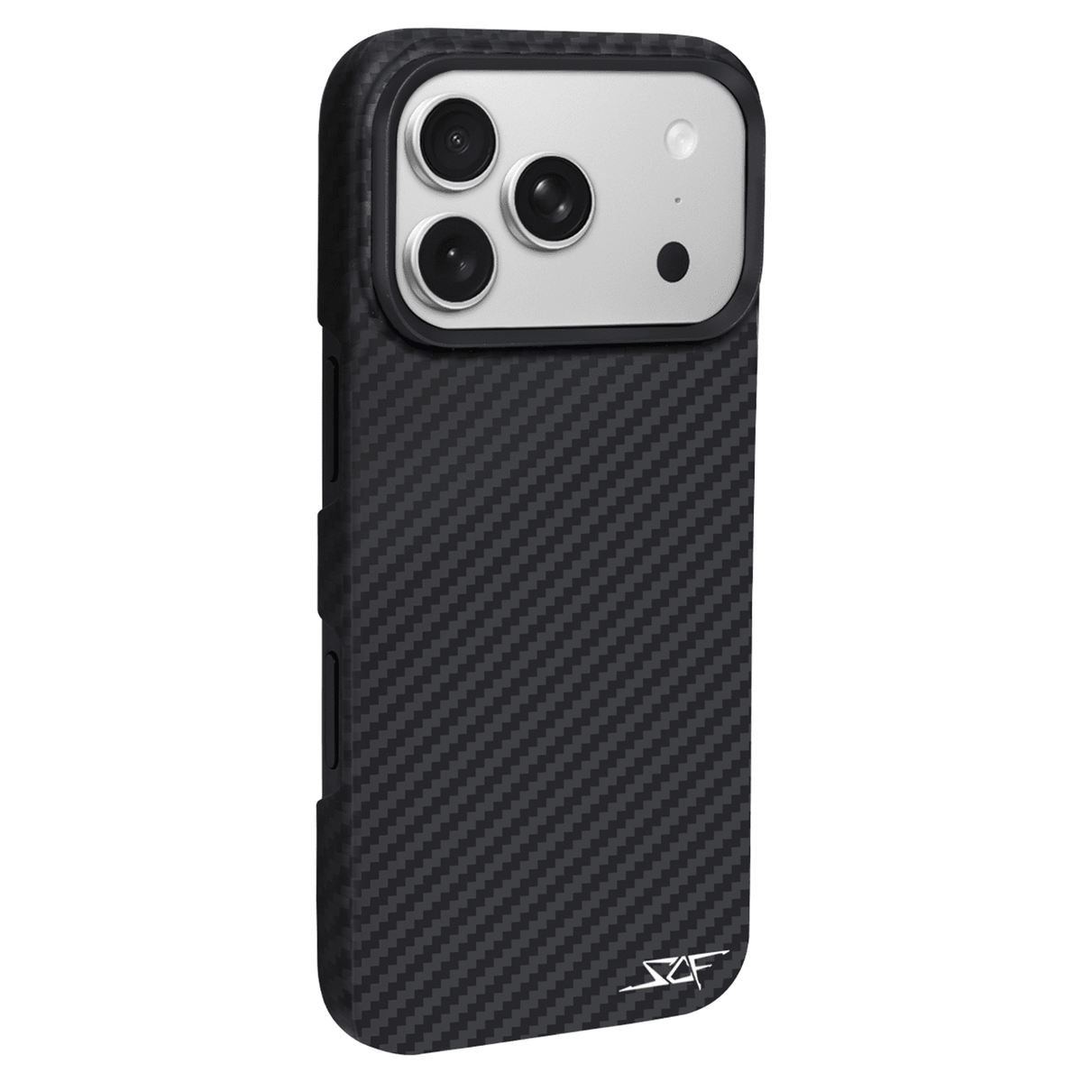 Kies-Motorsports Simply Carbon Fiber iPhone | Aramid Fiber Case | GHOST Series 1500D Aramid Fiber / iPhone 18 Pro Max