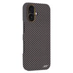 Kies-Motorsports Simply Carbon Fiber iPhone | Aramid Fiber Case | GHOST Series Brown Aramid Fiber / iPhone 17