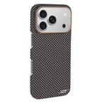 Kies-Motorsports Simply Carbon Fiber iPhone | Aramid Fiber Case | GHOST Series Brown Aramid Fiber / iPhone 17 Pro Max