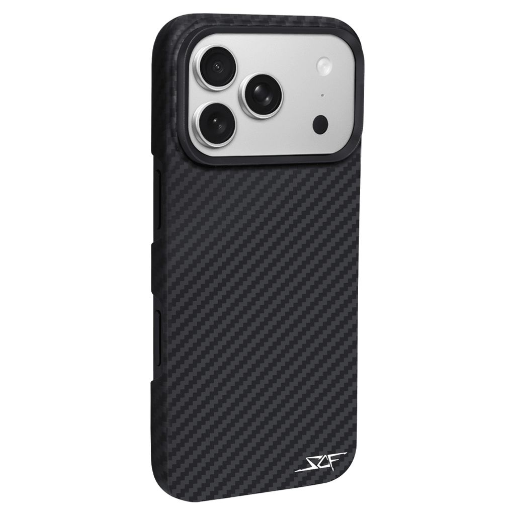 Kies-Motorsports Simply Carbon Fiber iPhone | Aramid Fiber Case | GHOST Series iPhone 17 Pro Max