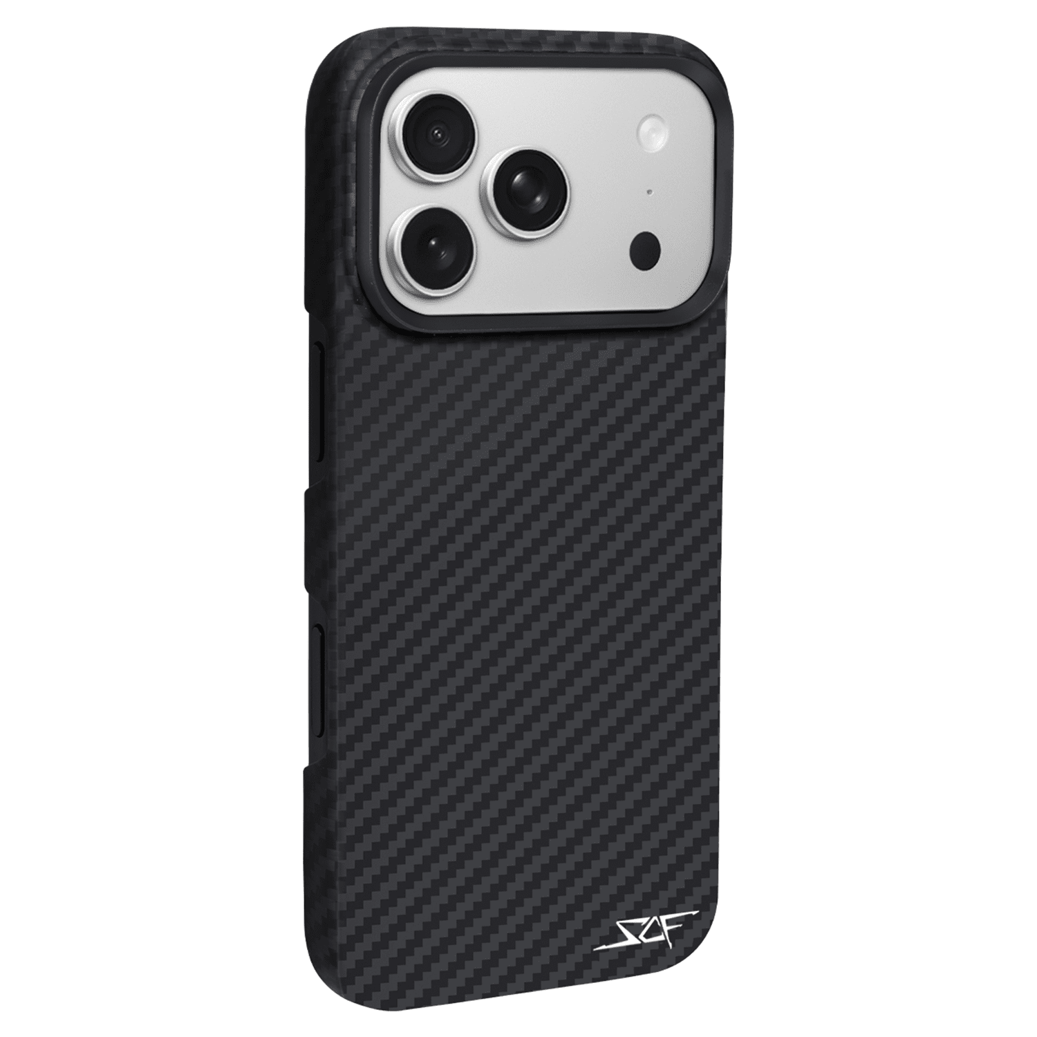 Kies-Motorsports Simply Carbon Fiber iPhone | Aramid Fiber Case | GHOST Series iPhone 17 Pro Max