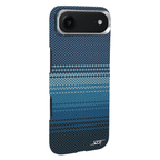 Kies-Motorsports Simply Carbon Fiber iPhone | Aramid Fiber Case | GHOST Series Radiant Blue Aramid Fiber / iPhone 17 Air