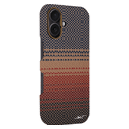 Kies-Motorsports Simply Carbon Fiber iPhone | Aramid Fiber Case | GHOST Series Radiant Orange Aramid Fiber / iPhone 17
