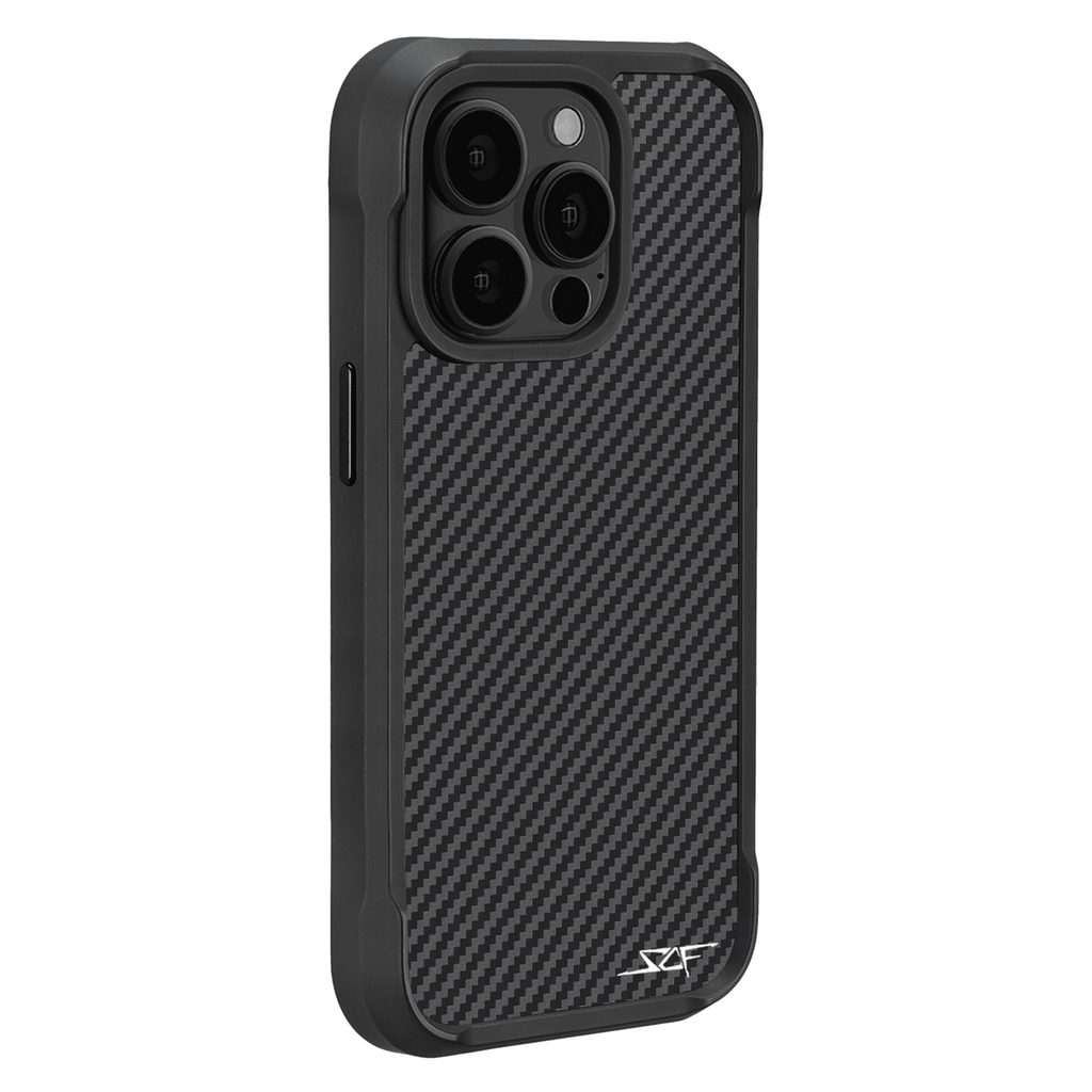 Kies-Motorsports Simply Carbon Fiber iPhone | Aramid Fiber Case | SPORT Series 600D Aramid Fiber / iPhone 15 Pro Max