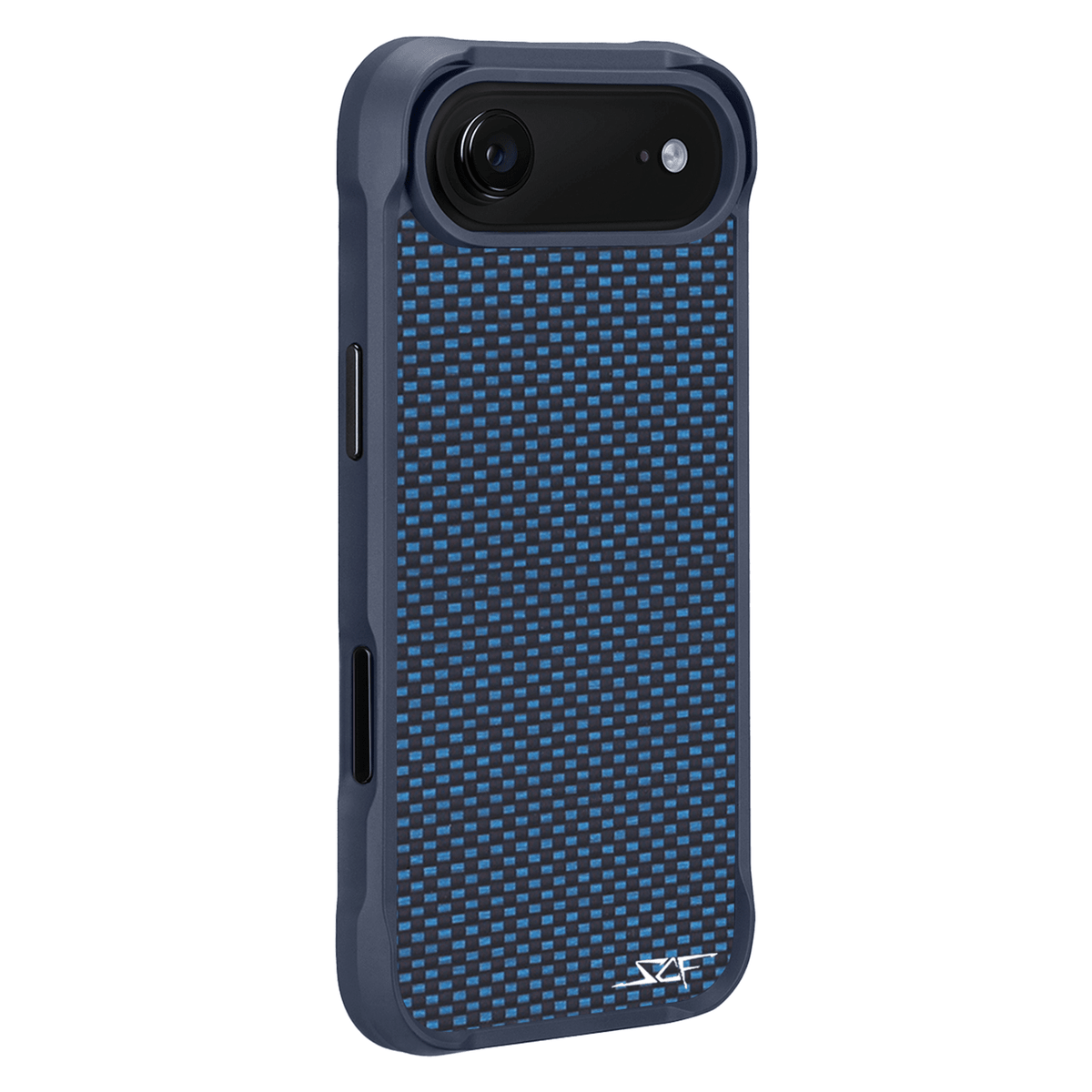 Kies-Motorsports Simply Carbon Fiber iPhone | Aramid Fiber Case | SPORT Series Blue Aramid Fiber / iPhone 17 Air