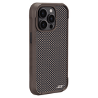 Kies-Motorsports Simply Carbon Fiber iPhone | Aramid Fiber Case | SPORT Series Brown Aramid Fiber / iPhone 15 Pro Max