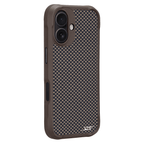 Kies-Motorsports Simply Carbon Fiber iPhone | Aramid Fiber Case | SPORT Series Brown Aramid Fiber / iPhone 17