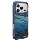 Kies-Motorsports Simply Carbon Fiber iPhone | Aramid Fiber Case | SPORT Series Radiant Blue Aramid Fiber / iPhone 17 Pro Max