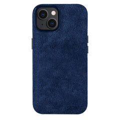 Kies-Motorsports Simply Carbon Fiber iPhone | Blue Alcantara Case | GHOST Series