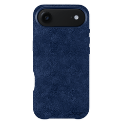 Kies-Motorsports Simply Carbon Fiber iPhone | Blue Alcantara Case | GHOST Series