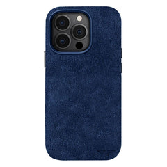 Kies-Motorsports Simply Carbon Fiber iPhone | Blue Alcantara Case | GHOST Series
