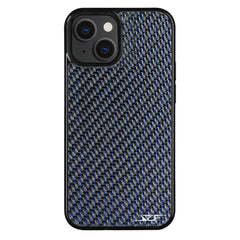 Kies-Motorsports Simply Carbon Fiber iPhone | Blue Lace Carbon Fiber Case | CLASSIC Series
