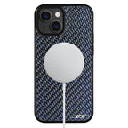 Kies-Motorsports Simply Carbon Fiber iPhone | Blue Lace Carbon Fiber Case | CLASSIC Series