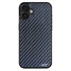 Kies-Motorsports Simply Carbon Fiber iPhone | Blue Lace Carbon Fiber Case | CLASSIC Series