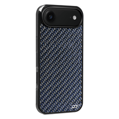 Kies-Motorsports Simply Carbon Fiber iPhone | Blue Lace Carbon Fiber Case | CLASSIC Series iPhone 17 Air