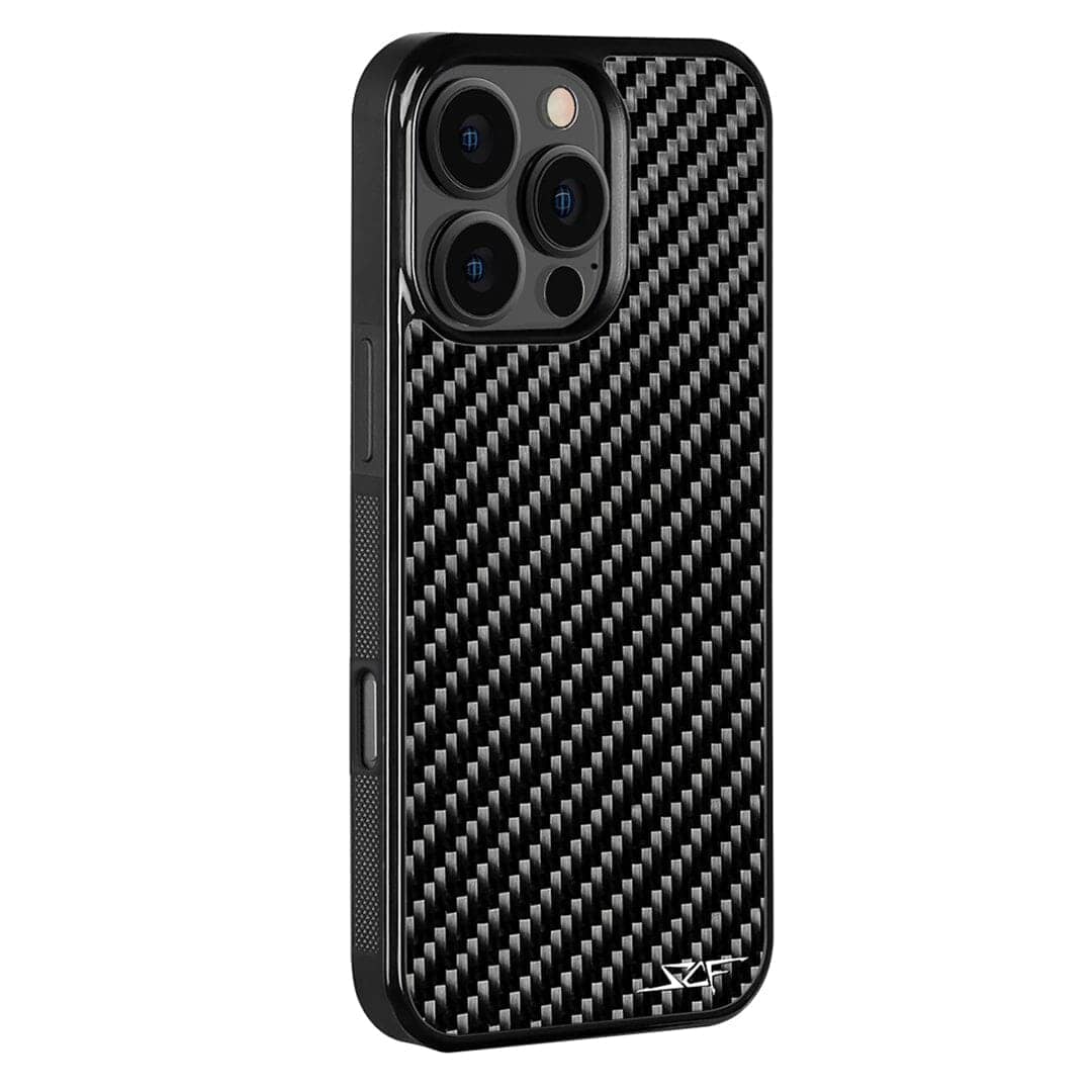 Kies-Motorsports Simply Carbon Fiber iPhone | Carbon Fiber Case | CLASSIC Series iPhone 16 Pro Max