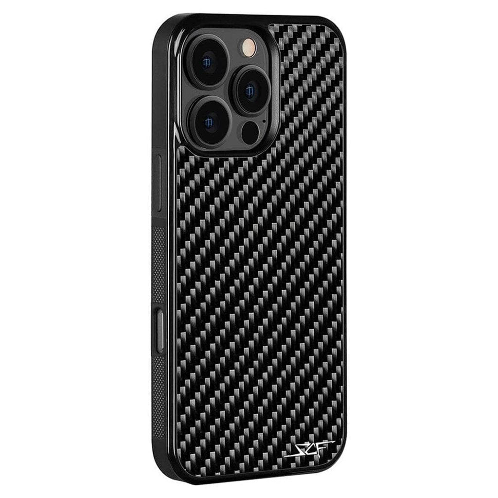 Kies-Motorsports Simply Carbon Fiber iPhone | Carbon Fiber Case | CLASSIC Series iPhone 16 Pro Max