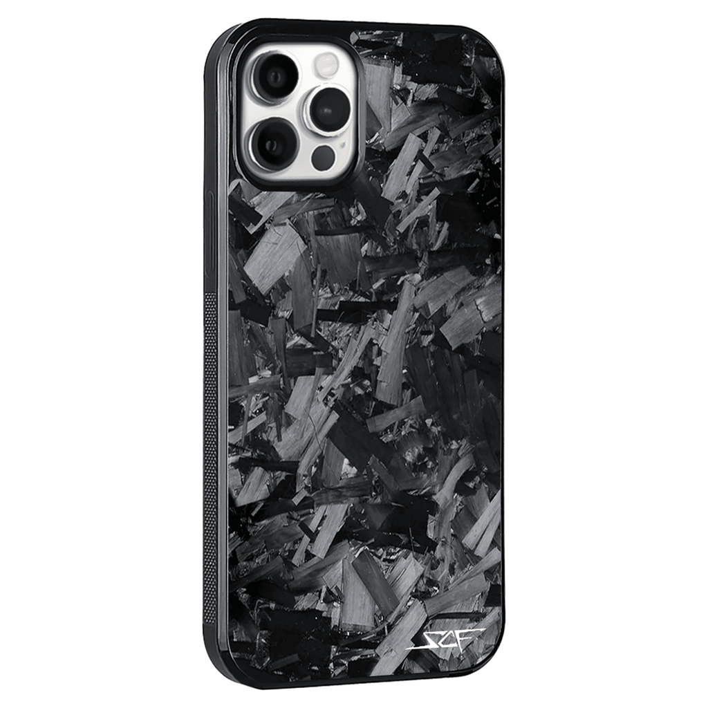 Kies-Motorsports Simply Carbon Fiber iPhone | Forged Chunk Carbon Fiber Case | CLASSIC Series iPhone 12 Pro Max