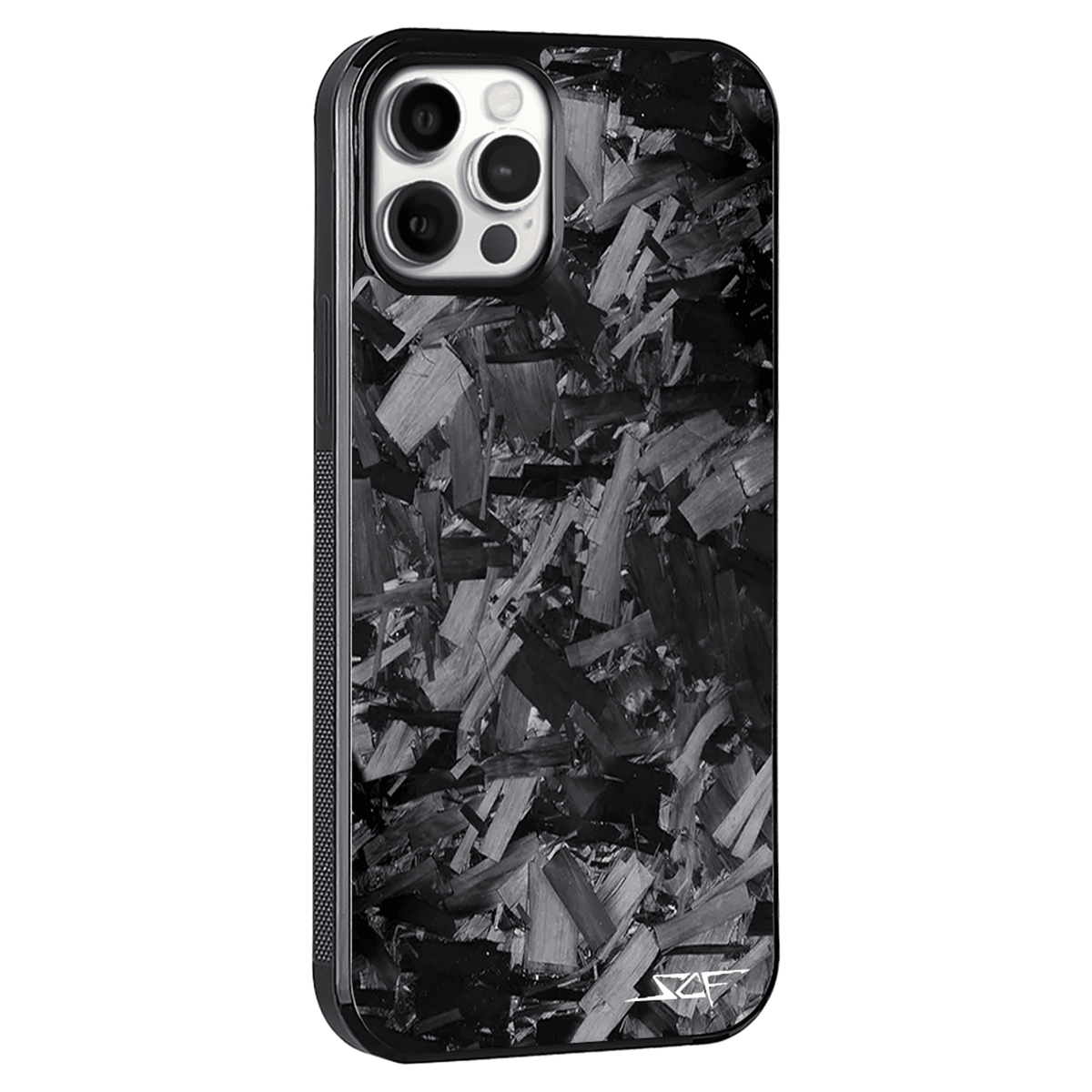 Kies-Motorsports Simply Carbon Fiber iPhone | Forged Chunk Carbon Fiber Case | CLASSIC Series iPhone 12 Pro Max