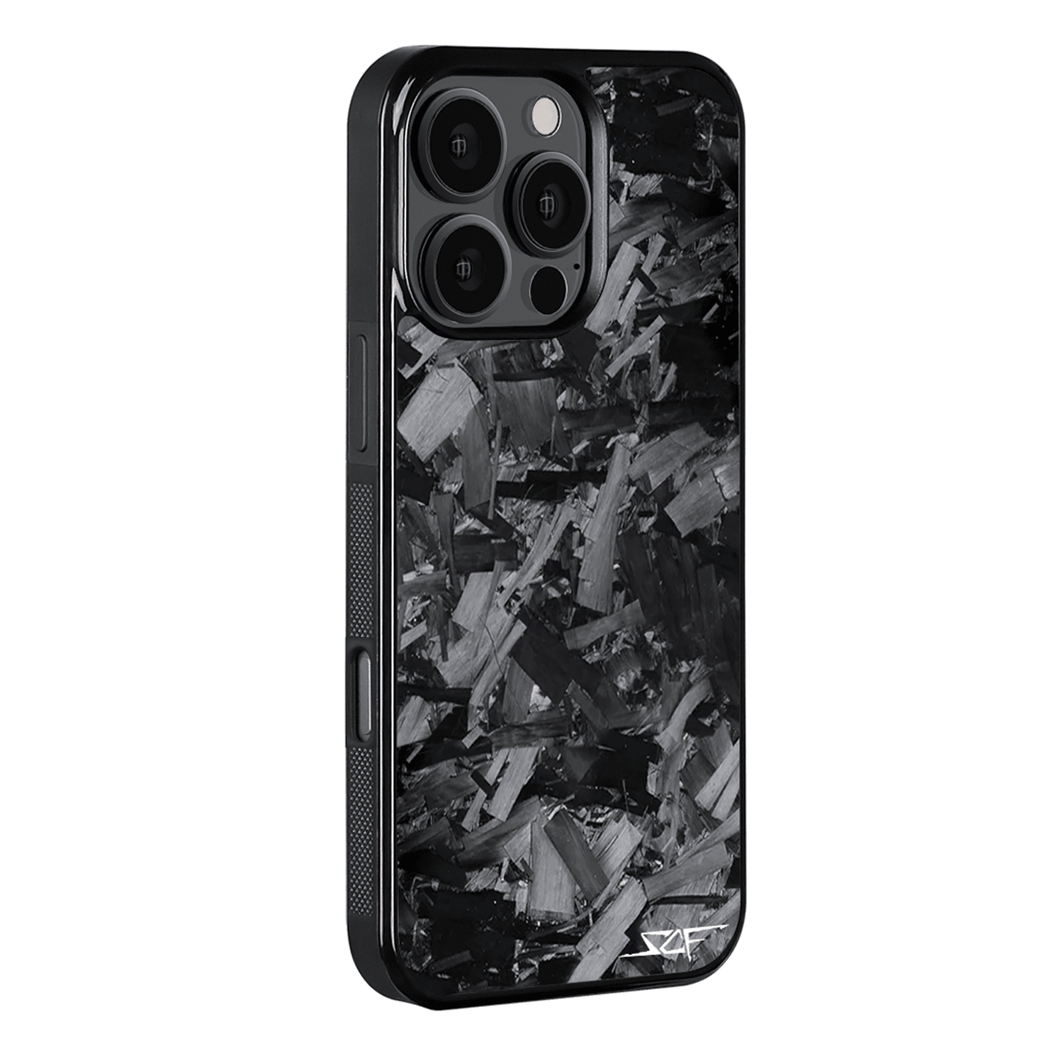 Kies-Motorsports Simply Carbon Fiber iPhone | Forged Chunk Carbon Fiber Case | CLASSIC Series iPhone 16 Pro Max