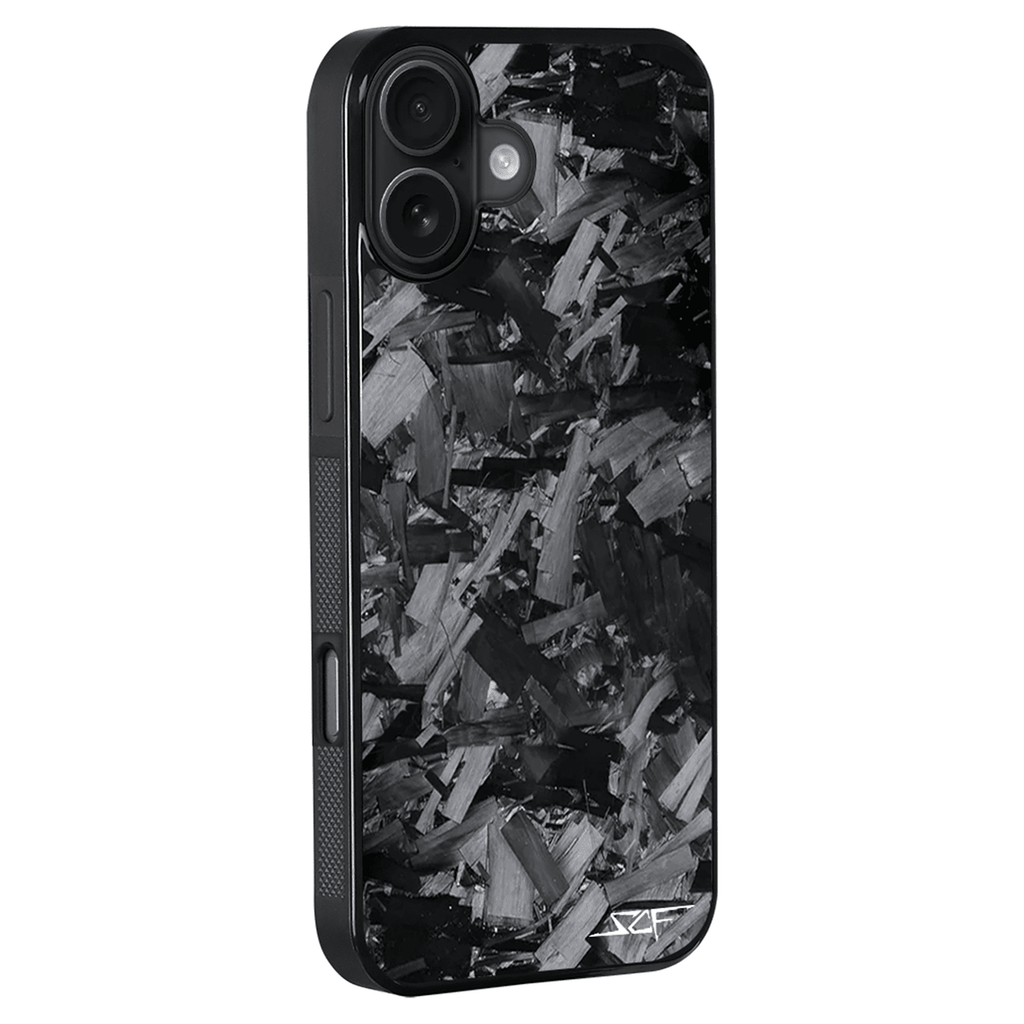Kies-Motorsports Simply Carbon Fiber iPhone | Forged Chunk Carbon Fiber Case | CLASSIC Series iPhone 17